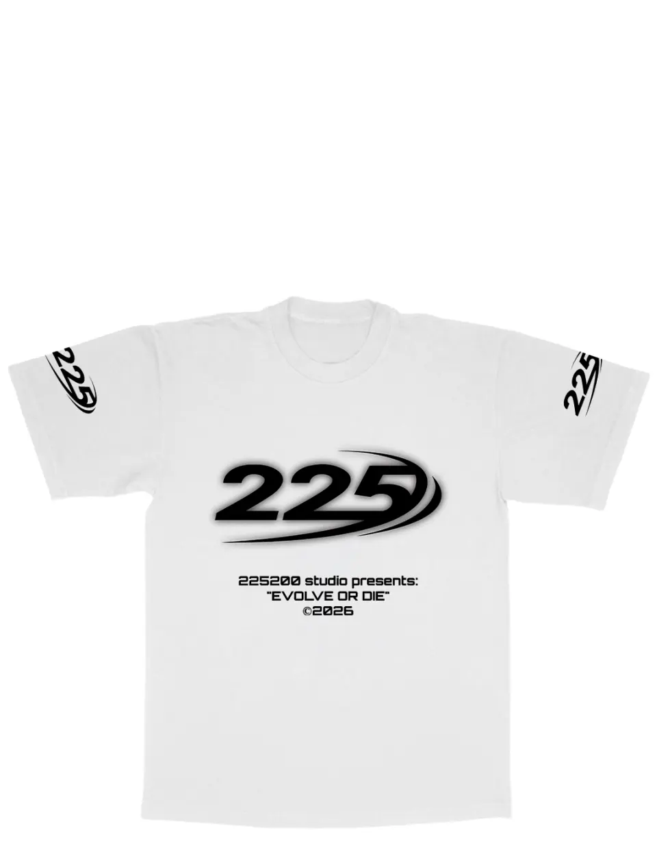225 White - Tricou