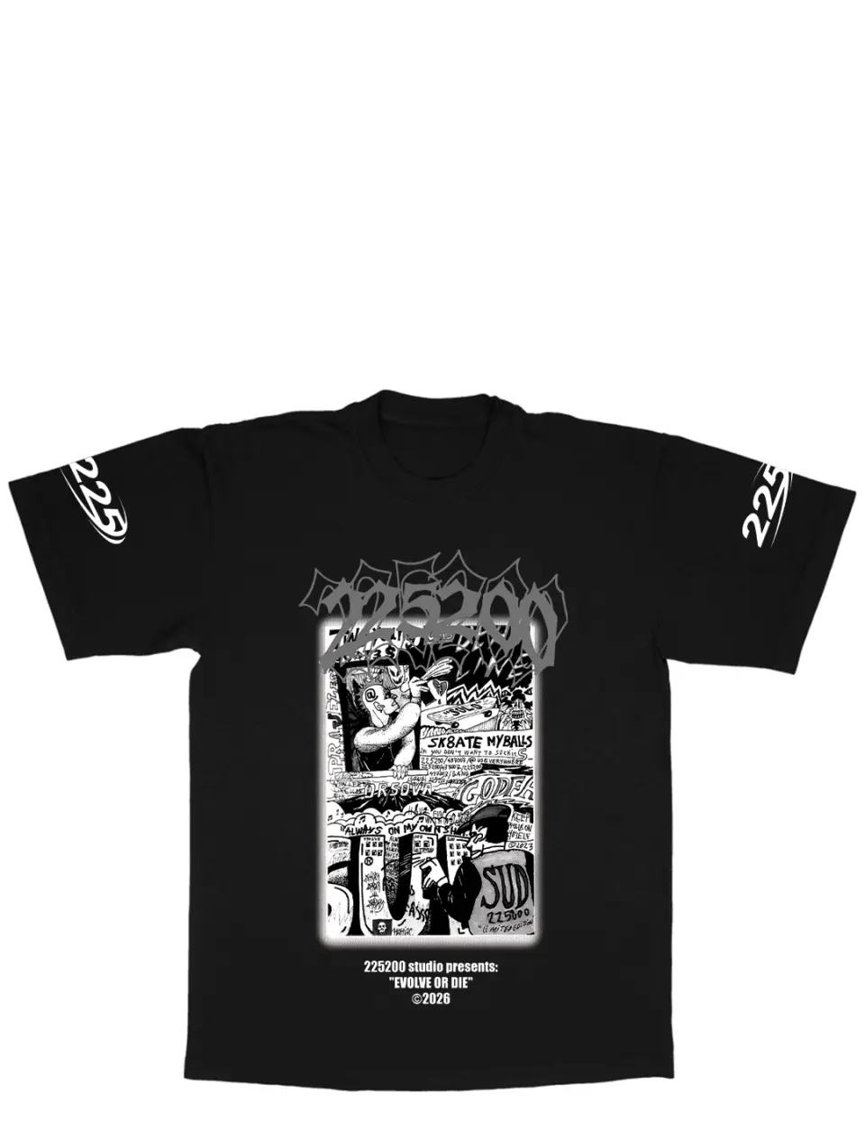 Evolve or die graffiti - Tricou